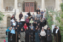 بالصور: رحلة ترفيهية إلى قرية عمواس للمرابطين في شد الرحال للأقصى من يافا